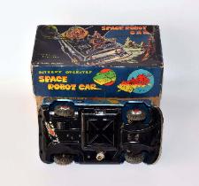 vintage space toys for sale, tin toy collection, buying vintage space toys, vintage tin toy prices