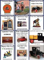 buying antique toys, buying buddy l trucks, buying vintage toy  Free toy appraisal Buddy L museum offering free expert toy appraisals