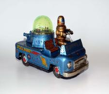 Vintage tin toy collections, space toy collection, buying space toys, yonezawa tin robot sale