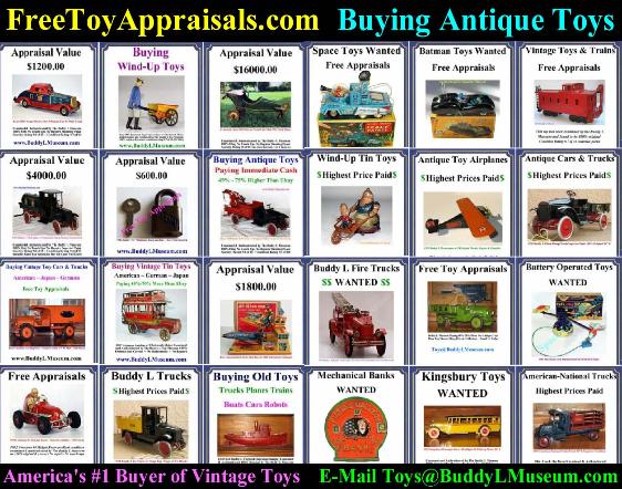 Free Toy Appraisals Buddy L Dump Truck Antique Toy Price Guide Antique Buddy L Toys