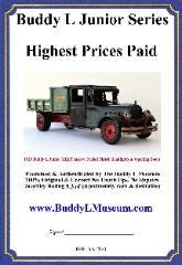 buddy l junior series trucks prices, buddy l junior dump truck information